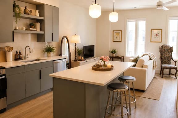 The Jardin Honeysuckle Suite | Near Downtown - Image 1