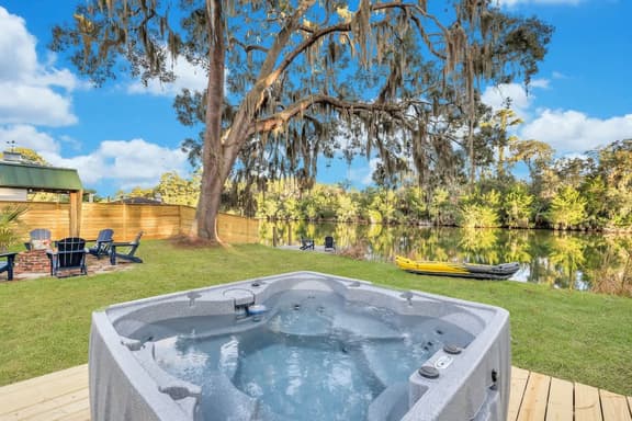 3bd/3ba Lakefront-Spa-Kayak-Near Savannah & Tybee - Image 1